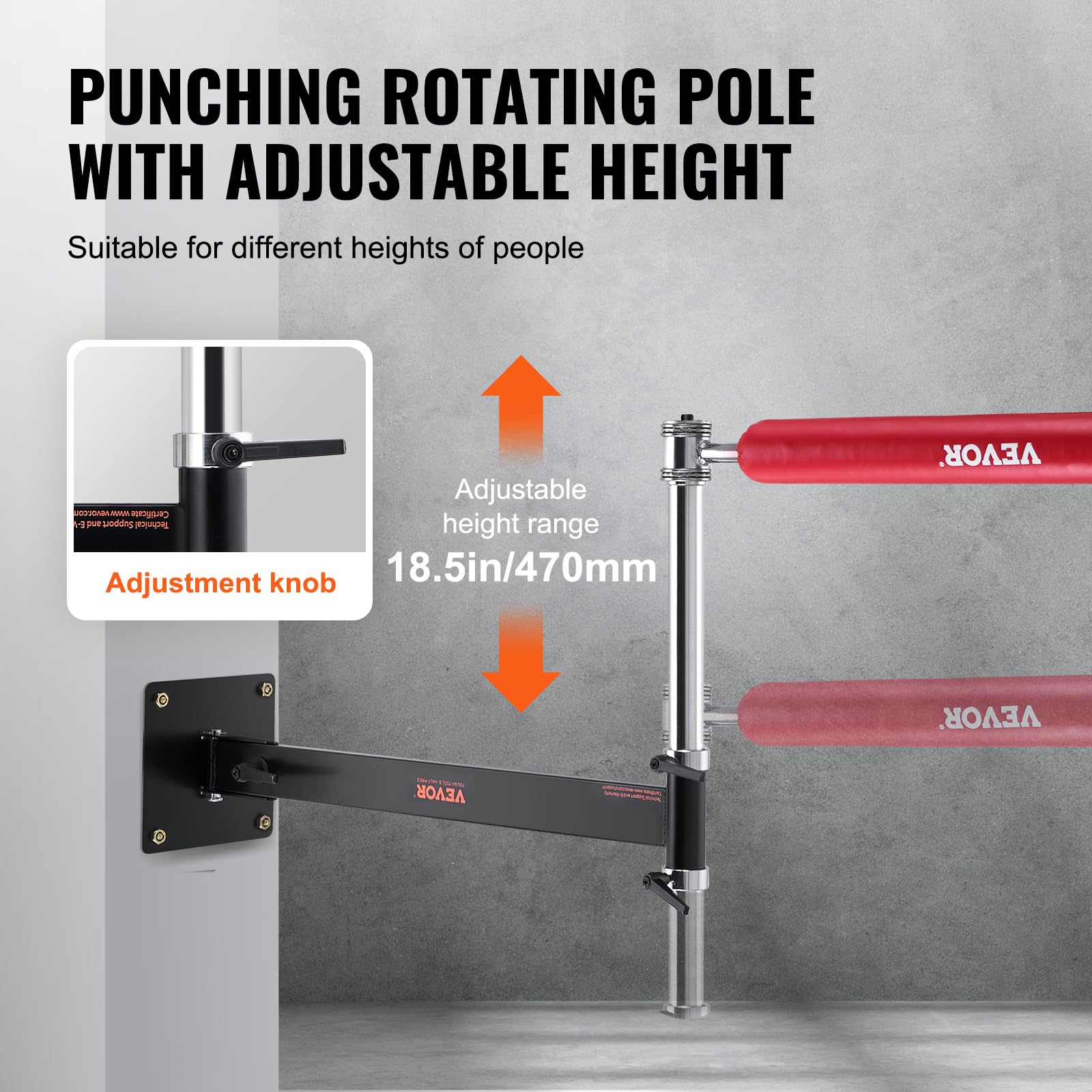 2個口発送 spabar パンチングバー ボクシング スパーバー Amazon.co.jp: VEVOR ウォールマウントボクシングスピニングバー、調節